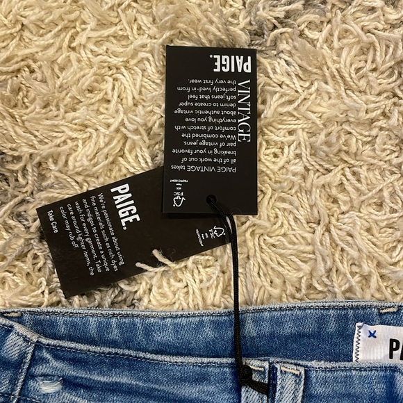 Paige sunnie distressed jeans - Picture 2 of 10